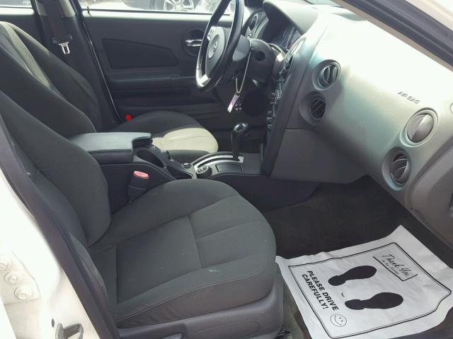 2G2WS522741225904 - 2004 PONTIAC GRAND PRIX WHITE photo 5