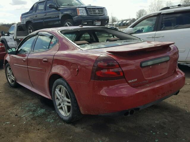 2G2WR554961258320 - 2006 PONTIAC GRAND PRIX RED photo 3