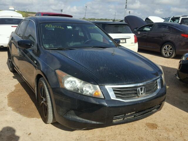 JHMCP26818C038590 - 2008 HONDA ACCORD BLACK photo 1