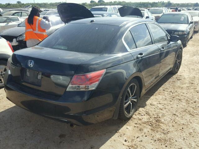 JHMCP26818C038590 - 2008 HONDA ACCORD BLACK photo 4