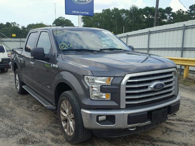 1FTEW1EG4GKD52478 - 2016 FORD F150 SUPER CHARCOAL photo 1