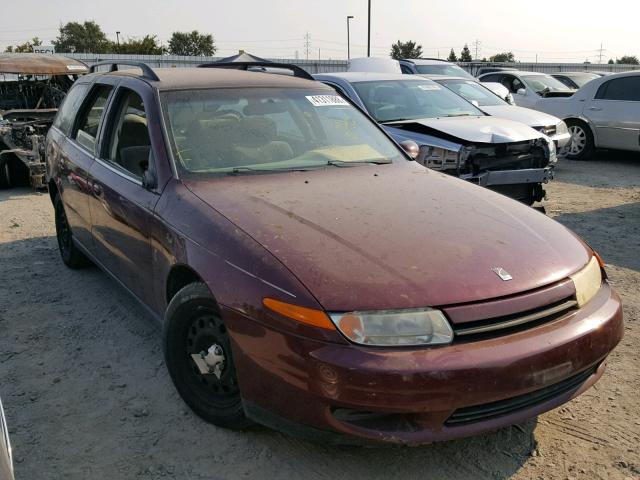 1G8JU82FXYY683888 - 2000 SATURN LW1 BURGUNDY photo 1