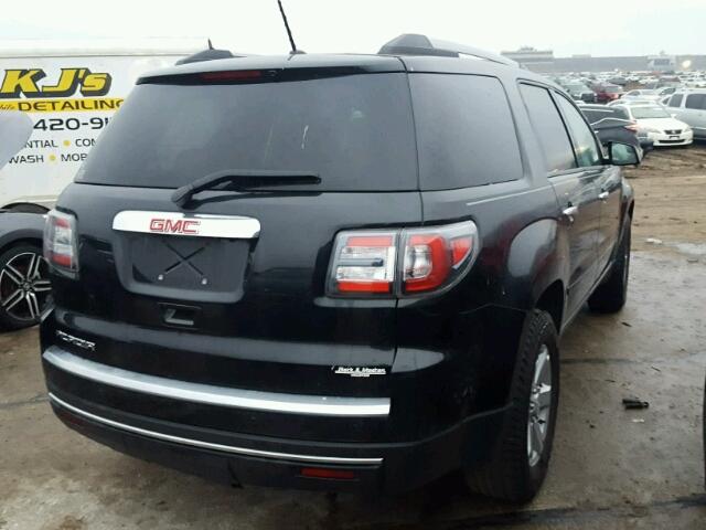 1GKKRNEDXEJ360888 - 2014 GMC ACADIA SLE BLACK photo 4