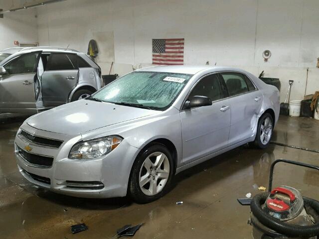 1G1ZG57B69F253382 - 2009 CHEVROLET MALIBU SILVER photo 2