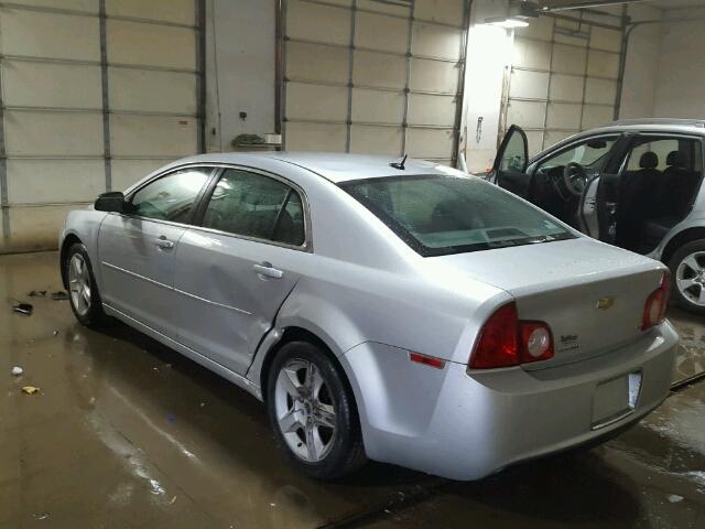 1G1ZG57B69F253382 - 2009 CHEVROLET MALIBU SILVER photo 3