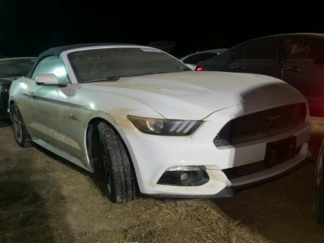 1FATP8FF9F5391511 - 2015 FORD MUSTANG GT WHITE photo 1