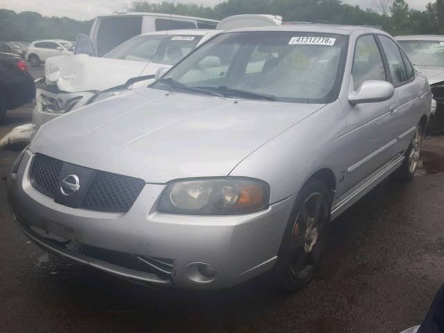 3N1AB51D26L520728 - 2006 NISSAN SENTRA SE- SILVER photo 2