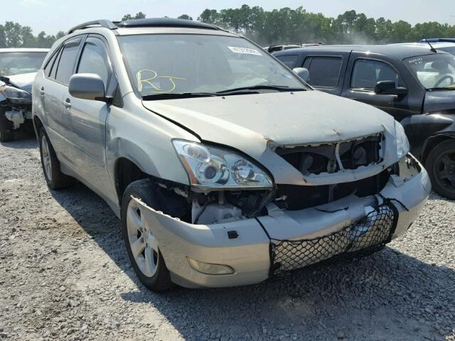 JTJHA31U340022242 - 2004 LEXUS RX 330 GREEN photo 1