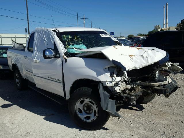 5TBET34196S504689 - 2006 TOYOTA TUNDRA DOU WHITE photo 1