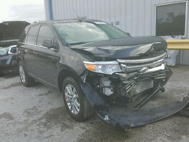 2FMDK3KCXDBB02328 - 2013 FORD EDGE BLACK photo 1