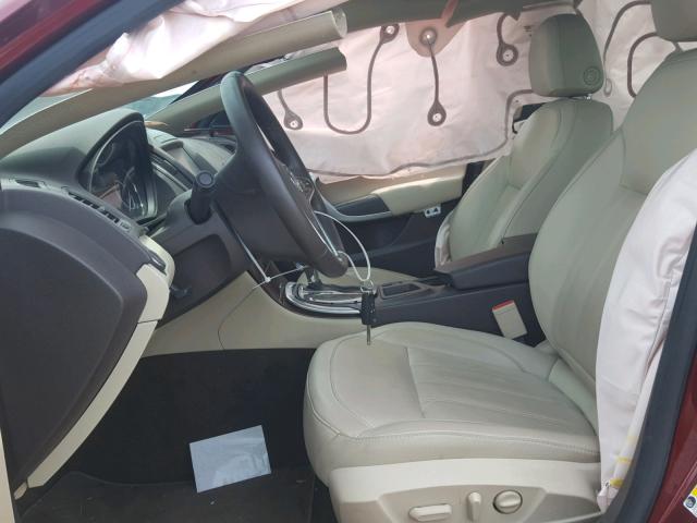 2G4GK5EXXG9129662 - 2016 BUICK REGAL 栗色 照片 5