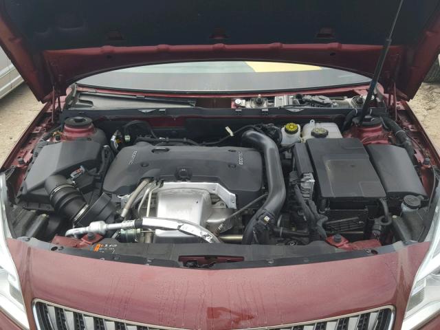 2G4GK5EXXG9129662 - 2016 BUICK REGAL 栗色 照片 7