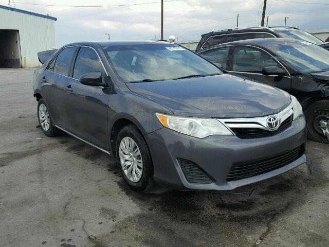 4T1BF1FK1CU051943 - 2012 TOYOTA CAMRY BASE CHARCOAL photo 1