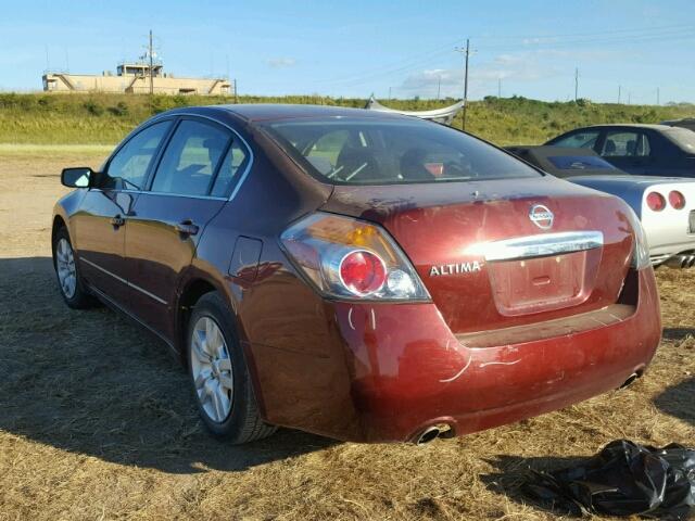 1N4AL2APXCN512445 - 2012 NISSAN ALTIMA BURGUNDY photo 3