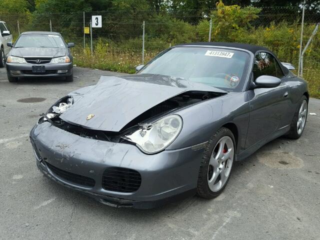 WP0CA29914S651509 - 2004 PORSCHE 911 CARRER SILVER photo 2