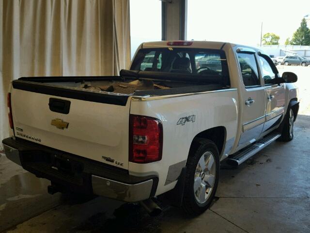 3GCPKTE34BG351134 - 2011 CHEVROLET SILVERADO WHITE photo 4