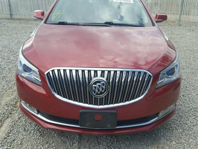 1G4GB5G34EF103251 - 2014 BUICK LACROSSE RED photo 9