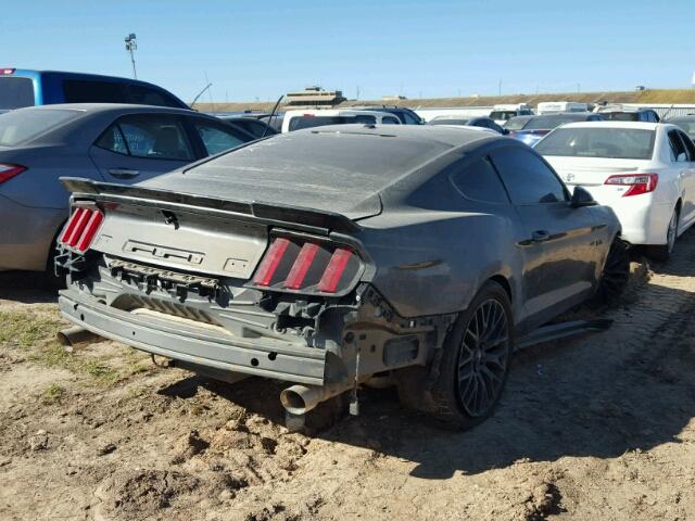 1FA6P8CF5F5412758 - 2015 FORD MUSTANG GT BLACK photo 4