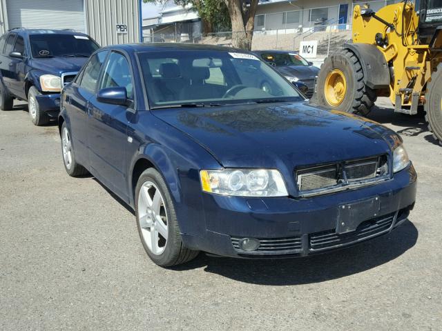 WAULC68E04A174817 - 2004 AUDI A4 BLUE photo 1