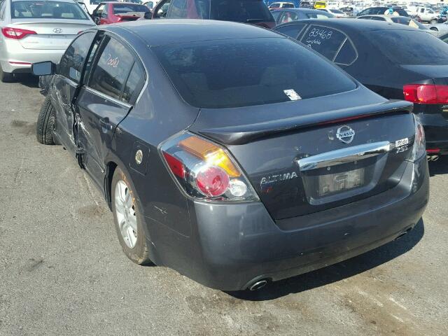 1N4AL2APXCN566523 - 2012 NISSAN ALTIMA GRAY photo 3