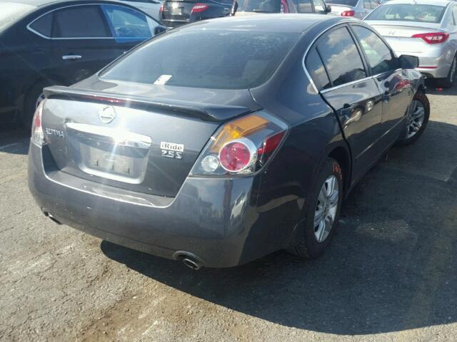 1N4AL2APXCN566523 - 2012 NISSAN ALTIMA GRAY photo 4