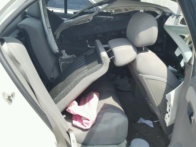 1G1ZG57B284248786 - 2008 CHEVROLET MALIBU LS 白色 照片 6