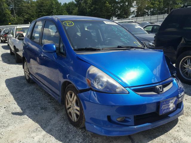 JHMGD38617S033230 - 2007 HONDA FIT S 蓝色 照片 1