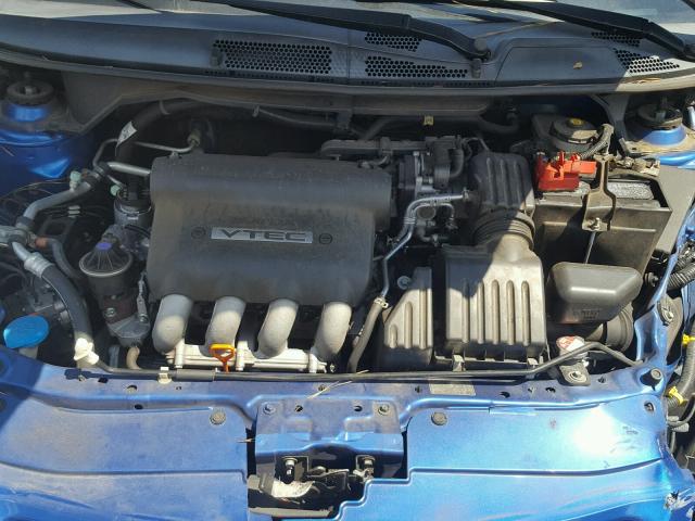 JHMGD38617S033230 - 2007 HONDA FIT S 蓝色 照片 7