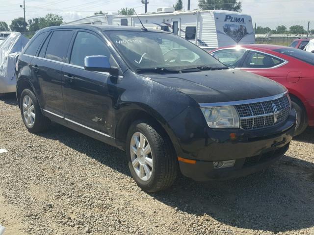 2LMDU88C07BJ18433 - 2007 LINCOLN MKX BLACK photo 1