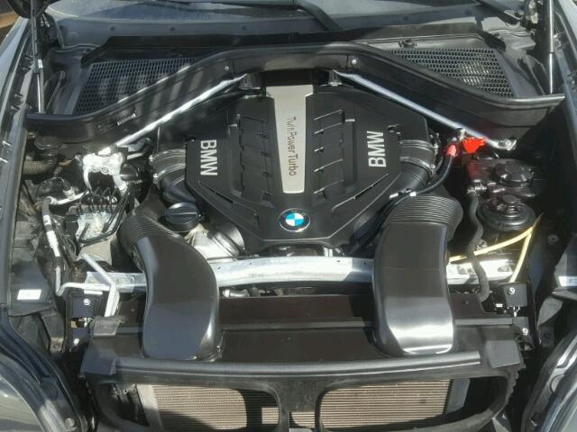 5UXFG8C51DL591440 - 2013 BMW X6 XDRIVE5 BLACK photo 7
