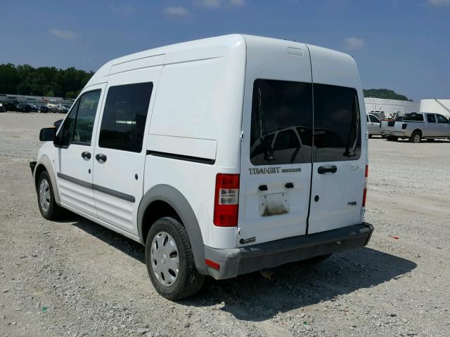 NM0LS6AN4AT015764 - 2010 FORD TRANSIT CO WHITE photo 3