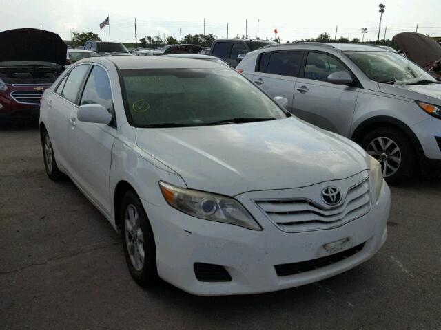 4T1BF3EK5BU762959 - 2011 TOYOTA CAMRY BASE WHITE photo 1