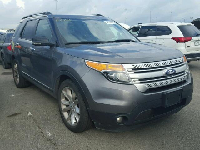 1FM5K7D88DGA50078 - 2013 FORD EXPLORER GRAY photo 1