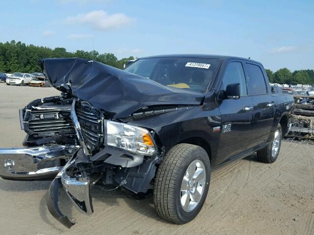 1C6RR6LT6HS623071 - 2017 RAM 1500 SLT GRAY photo 2