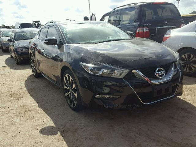 1N4AA6AP8GC390618 - 2016 NISSAN MAXIMA BLACK photo 1