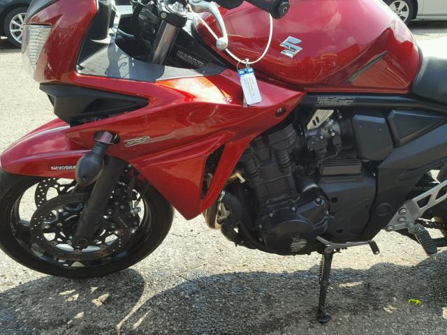 JS1GW72B5G2100110 - 2016 SUZUKI GSF1250SA RED photo 9