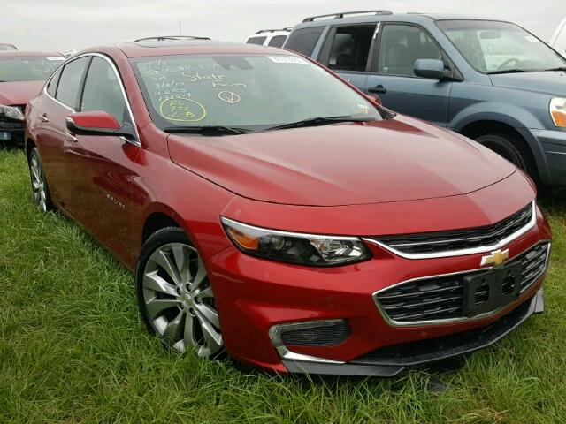 1G1ZH5SX6HF178519 - 2017 CHEVROLET MALIBU წითელი ფოტო 1