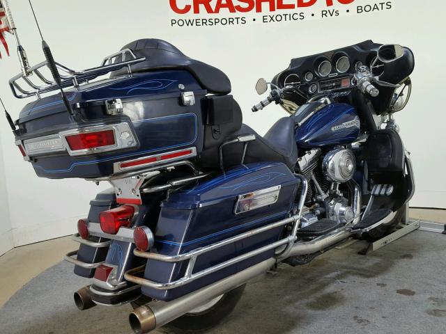 1HD1FLW175Y617407 - 2005 HARLEY-DAVIDSON FLHTCUI SH BLUE photo 8