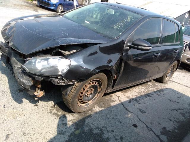 WVWCA7AJ7BW308857 - 2011 VOLKSWAGEN GOLF BLACK photo 2