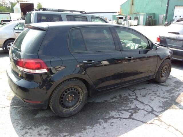 WVWCA7AJ7BW308857 - 2011 VOLKSWAGEN GOLF BLACK photo 4