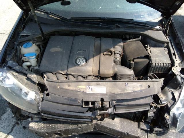 WVWCA7AJ7BW308857 - 2011 VOLKSWAGEN GOLF BLACK photo 7