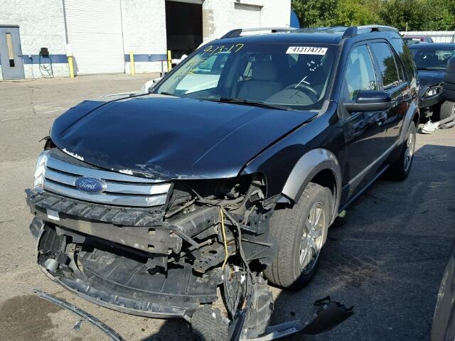 1FMDK05W48GA32408 - 2008 FORD TAURUS X BLUE photo 2