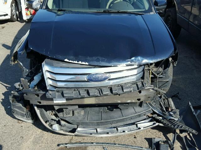 1FMDK05W48GA32408 - 2008 FORD TAURUS X BLUE photo 9