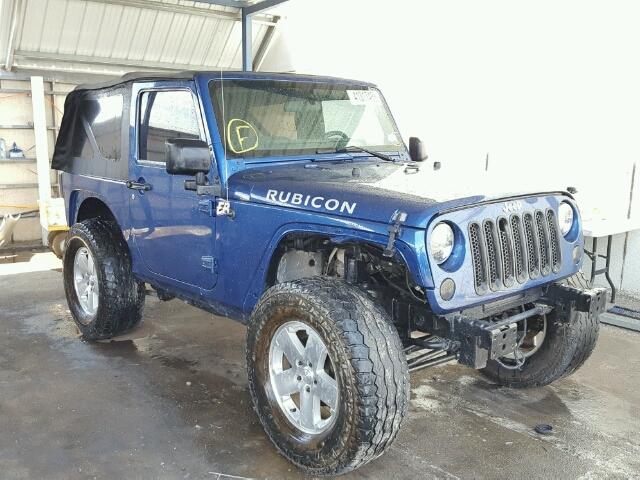 1J4AA5D10AL154753 - 2010 JEEP WRANGLER S BLUE photo 1