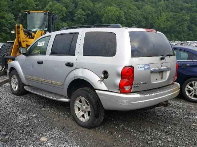 1D4HB58D84F219781 - 2004 DODGE DURANGO LI GRAY photo 3