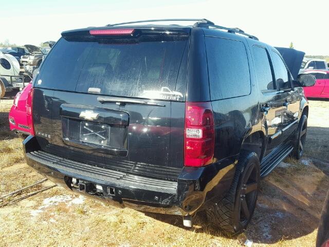 1GNFC13077R115453 - 2007 CHEVROLET TAHOE BLACK photo 4