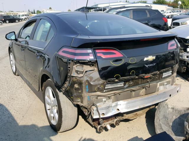 1G1RD6E41FU141521 - 2015 CHEVROLET VOLT BLACK photo 3