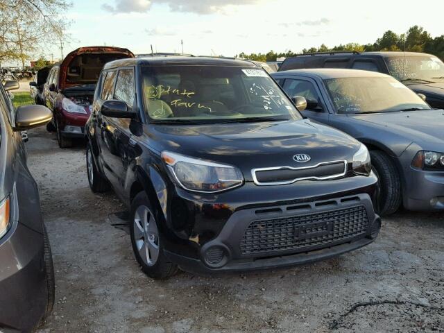 KNDJN2A29G7275708 - 2016 KIA SOUL BLACK photo 1