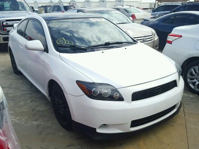 JTKDE167680228148 - 2008 TOYOTA SCION TC WHITE photo 1