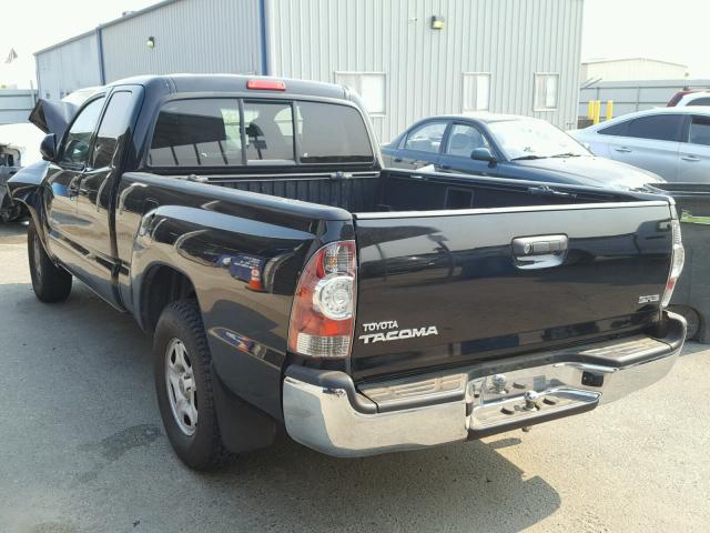 5TFTX4CN1CX020244 - 2012 TOYOTA TACOMA ACC Schwarz Foto 3